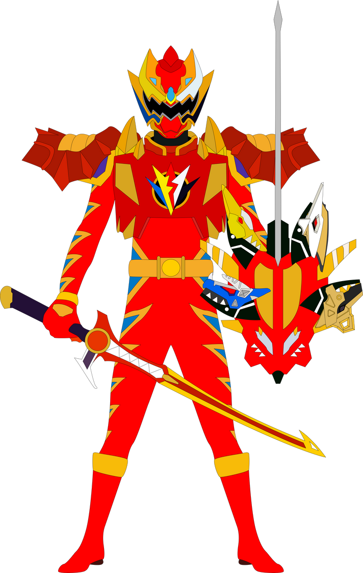 Ultra Triassic Battlized Red Ranger by SuperHeroTimeFan on DeviantArt
