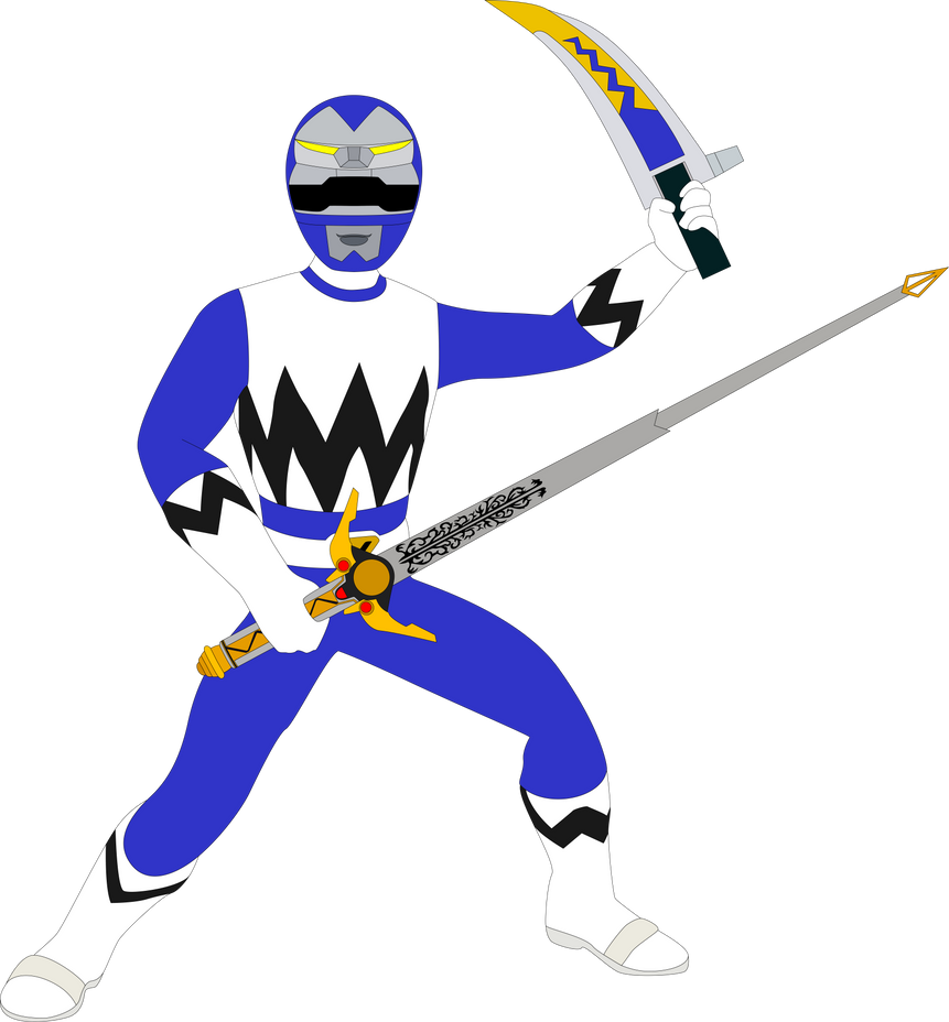 Galaxy Blue Ranger by SuperHeroTimeFan on DeviantArt