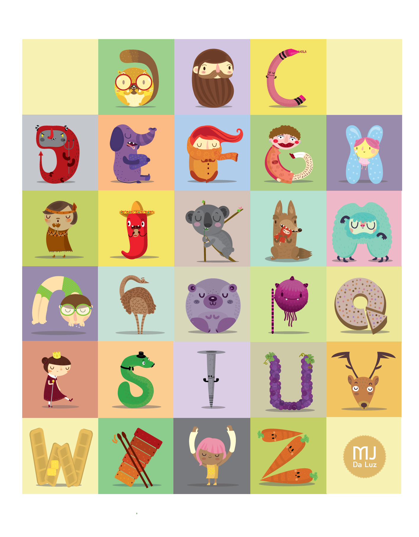 Illustrated Alphabet