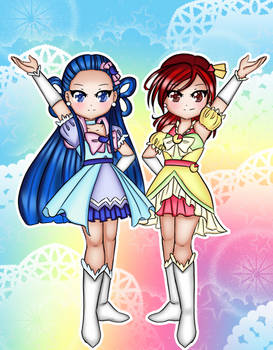 Cure windy and Cure bright