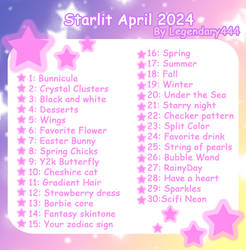 Starlit April