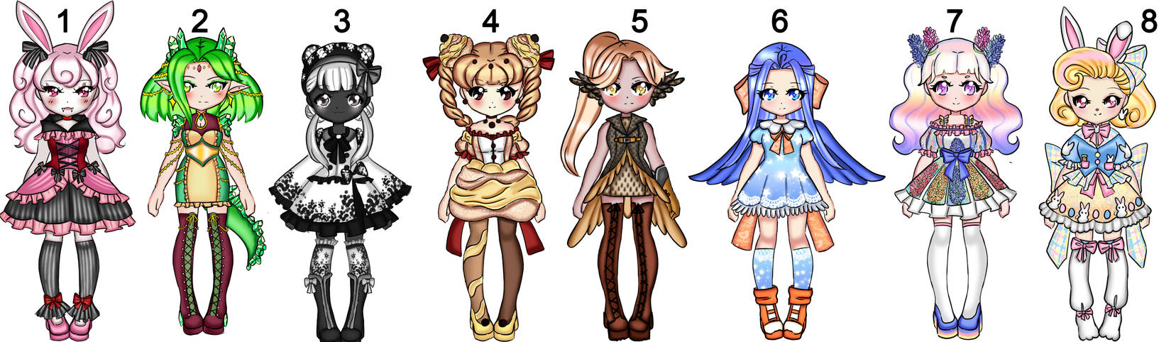 $10 Usd Starlit April Week 1 Adopts: Open