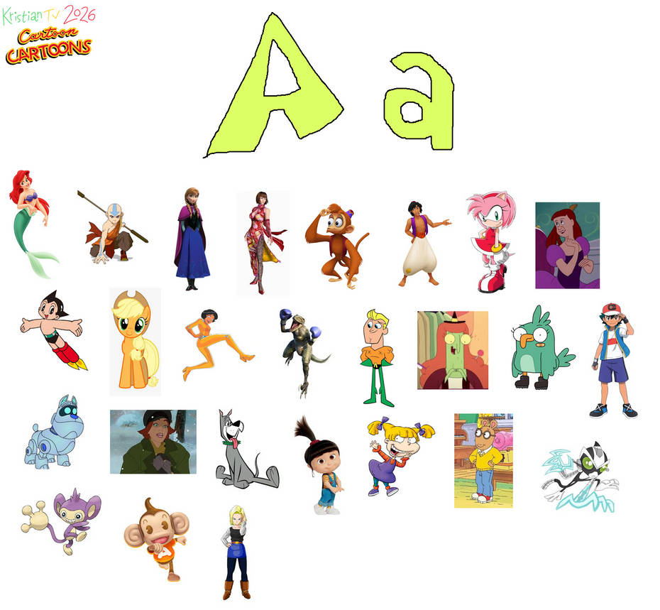 Letter Aalist Letter of the Week - Letter A by ChloeDH1002 on DeviantArt