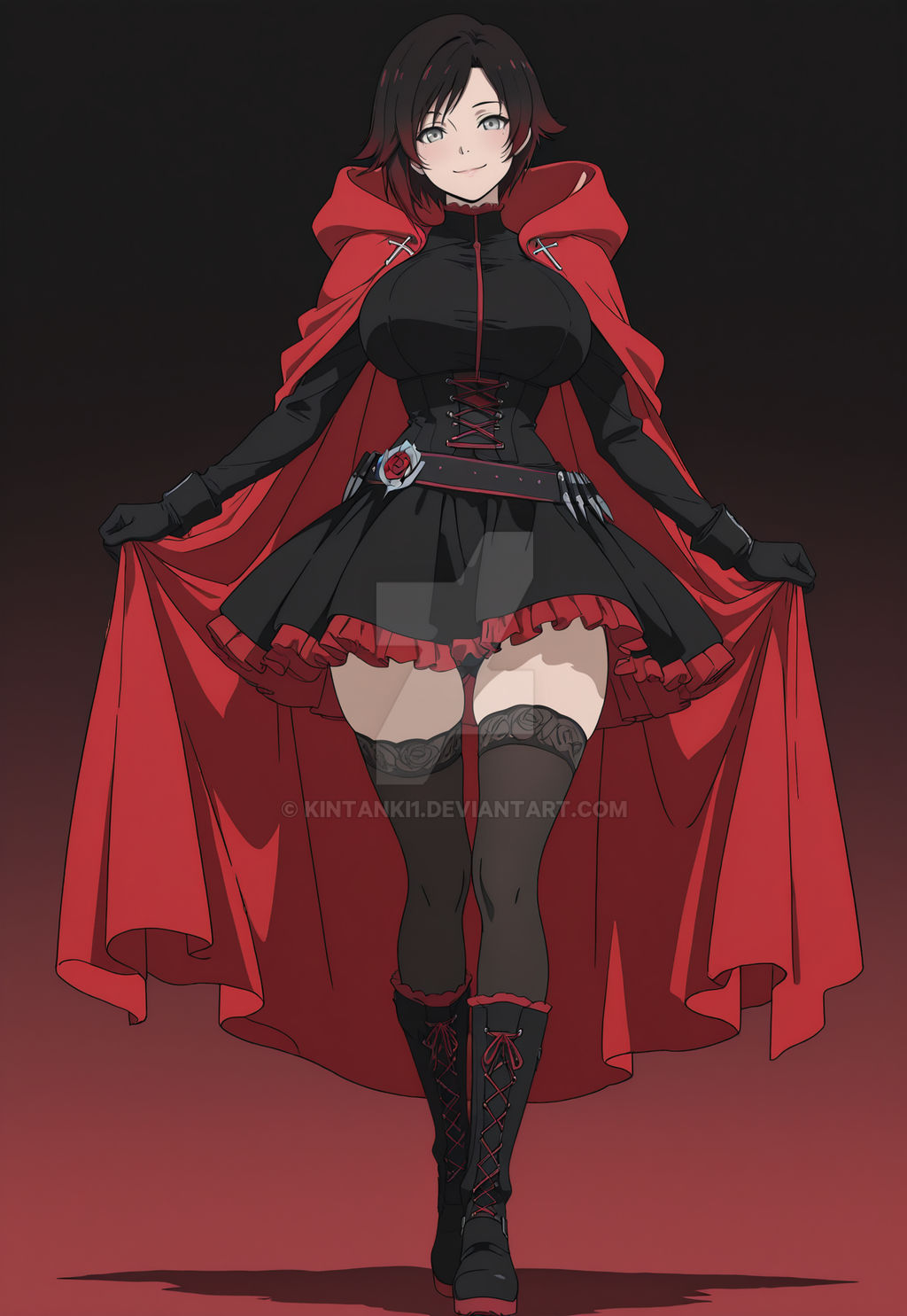 Ruby Rose Rvby RWBY Ruby Rose by kintanki1 on DeviantArt