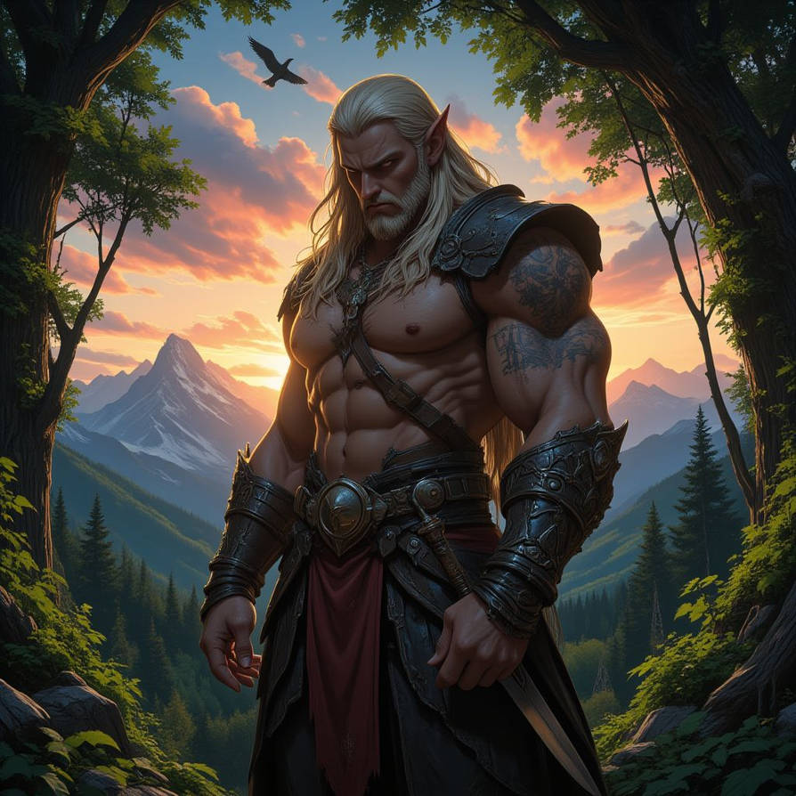 Half Elf Warrior By Craengros On DeviantArt half-elf-warrior-by-craengros-on-deviantart