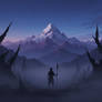Fantasy mountain