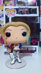 Funko Pop! Custom Harley Quinn Glitter