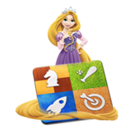 game center disney princess icon