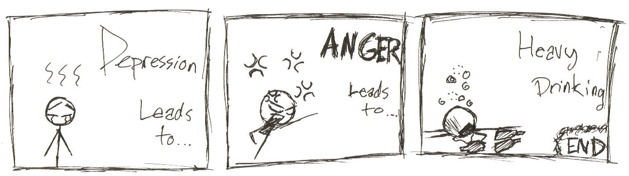 a 3 panel comic by K-Lynnette on DeviantArt