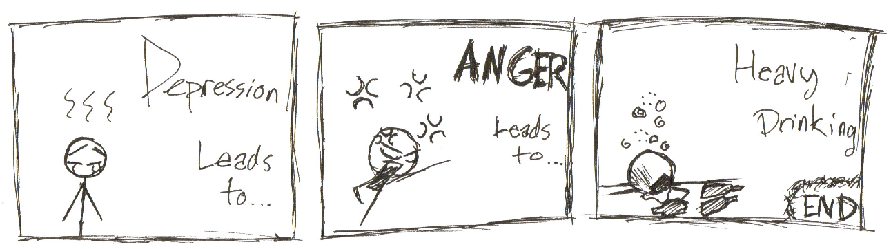 a 3 panel comic by K-Lynnette on DeviantArt