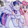 Twilight and Pinkie voices! (latino)