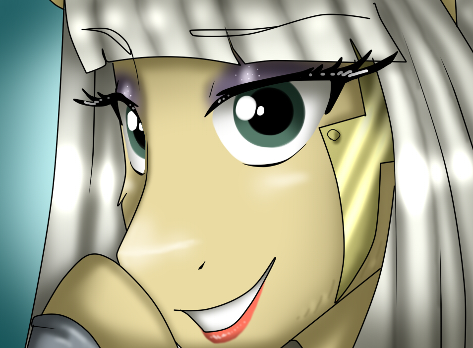 Lady Gaga Poker Face Pony_1