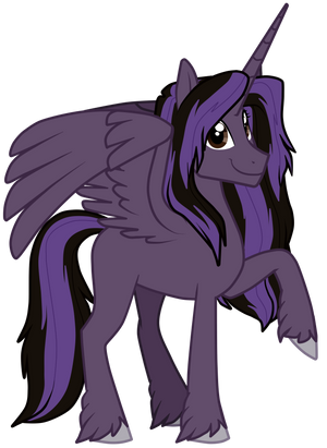 Diamogh Talerous (Horse Alicorn) MLP