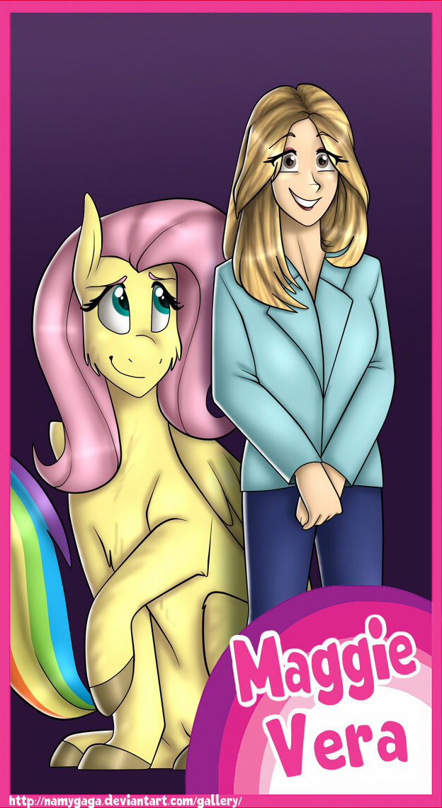 Fluttershy - Maggie - Tarjeta