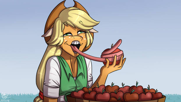 PONY.MOV ANTHRO_Delicious apple