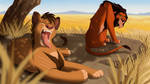 An afternoon with my uncle Scar by NamyGaga