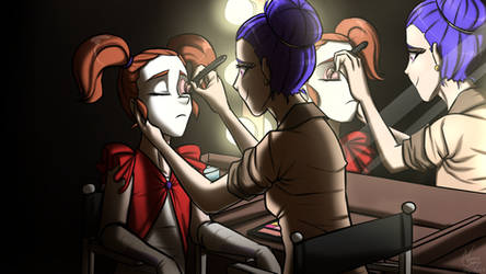 FNAFNG_Makeup Time by NamyG