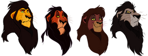 TLK Royal black mane lions
