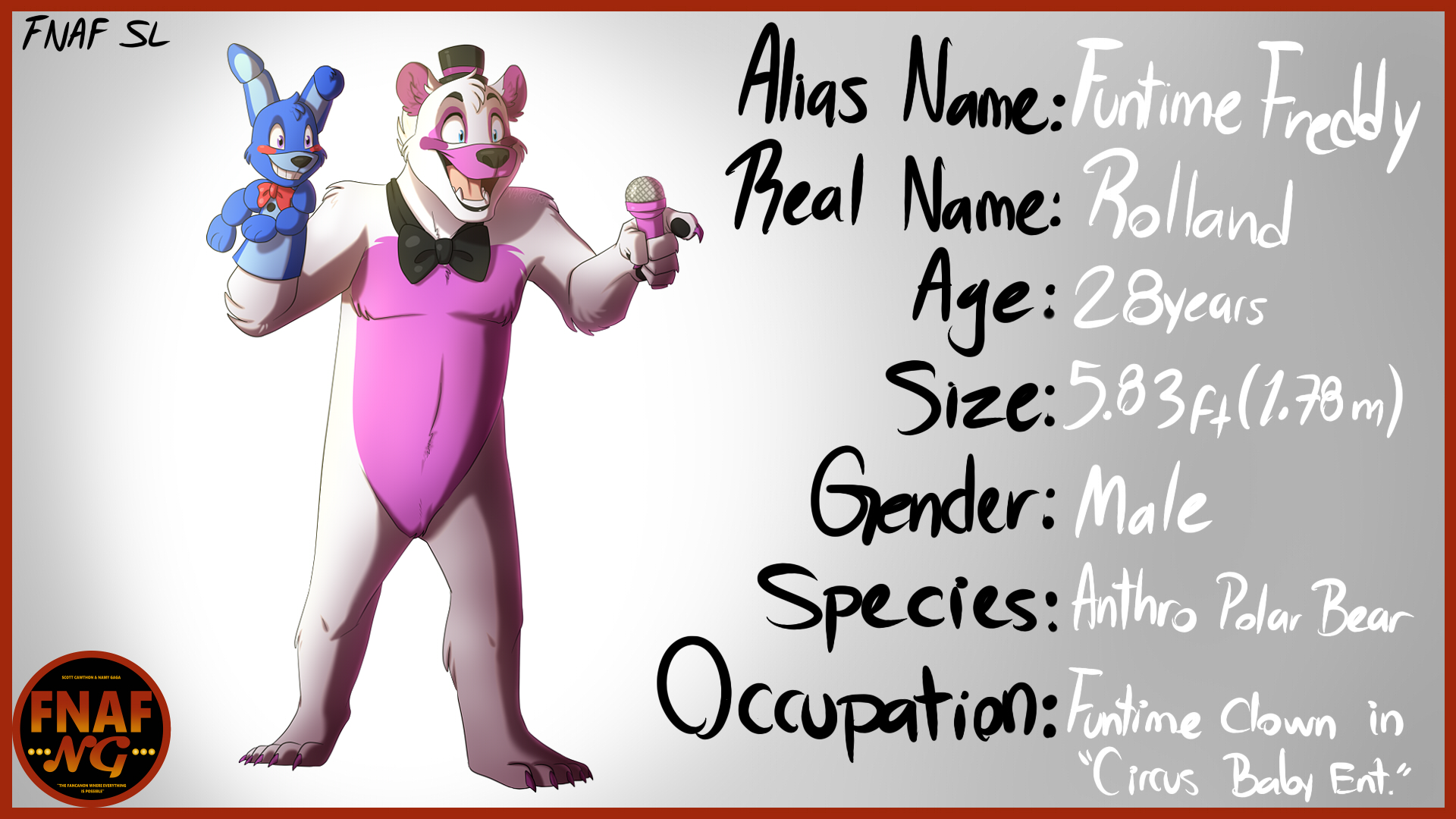 FNAFNG_Funtime Freddy (DATA) by NamyG on DeviantArt