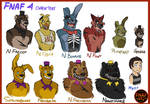 FNAFNG_FNAF 4 Characters by NamyGaga