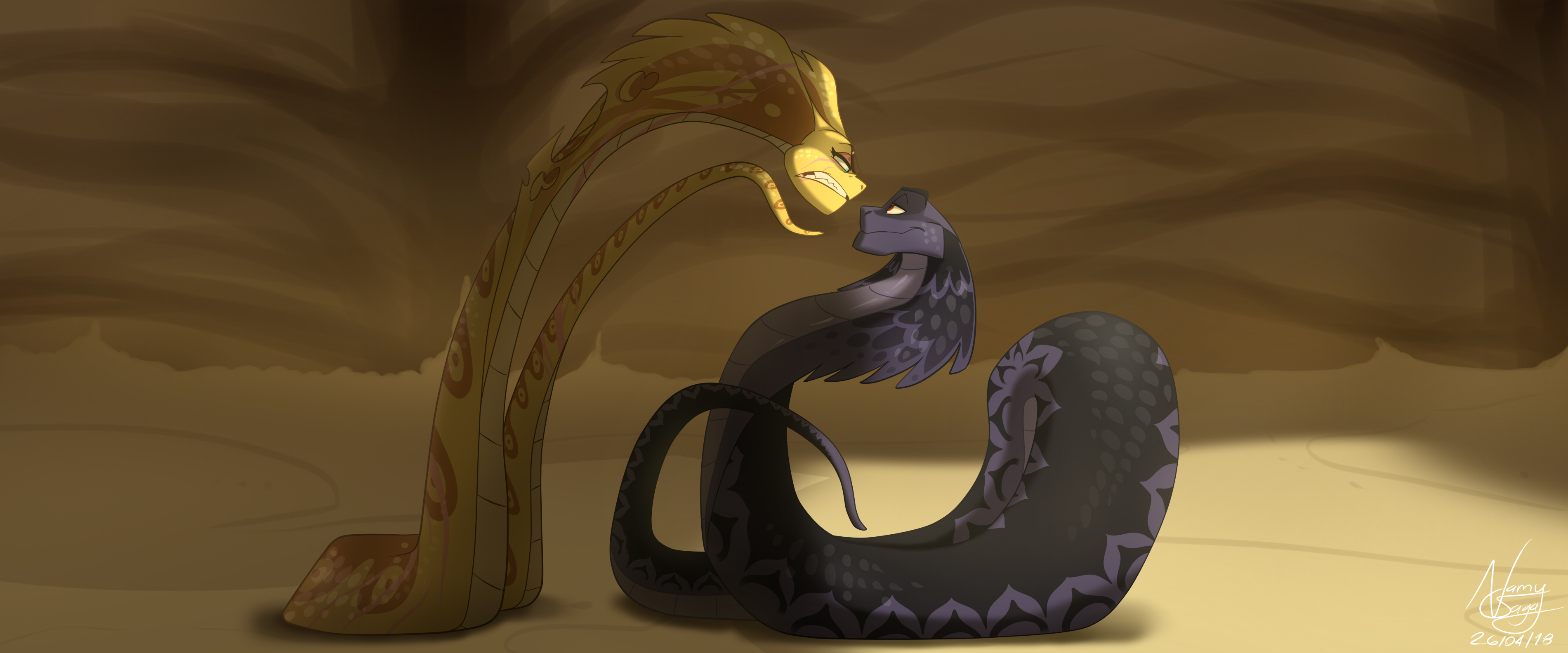 Stay away from me... (Sahara) by NamyGaga on DeviantArt Stay away from me... (Sahara) by NamyGaga on DeviantArt