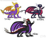 Spyro_My redesigns by NamyGaga