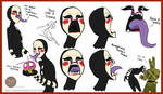 FNAFNG_Marionette Species Study by NamyGaga