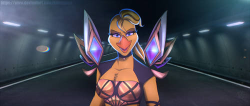 KDA POP STARS - Toy Chica 1 (Crossover) by NamyGaga