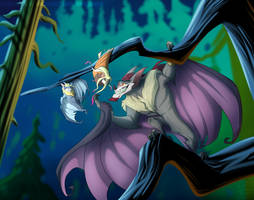 A Giant Vampire Bat?