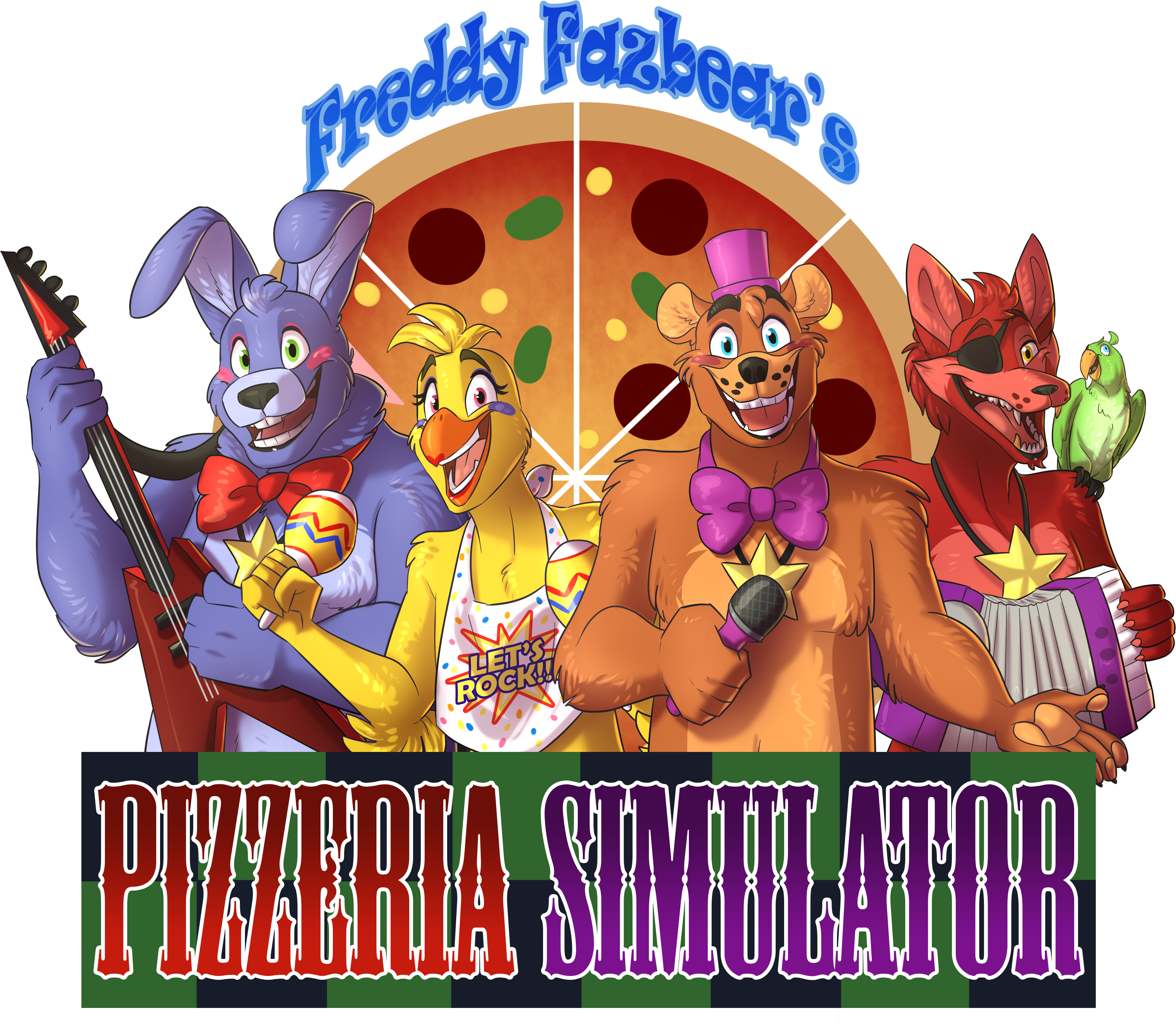 FNAFNG_Pizzeria Simulator by NamyGaga