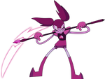 Spinel holding Gem Rejuvenator by NamyGaga