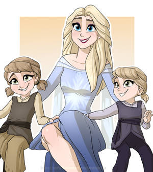 Elsa and her daughters (GIFT)