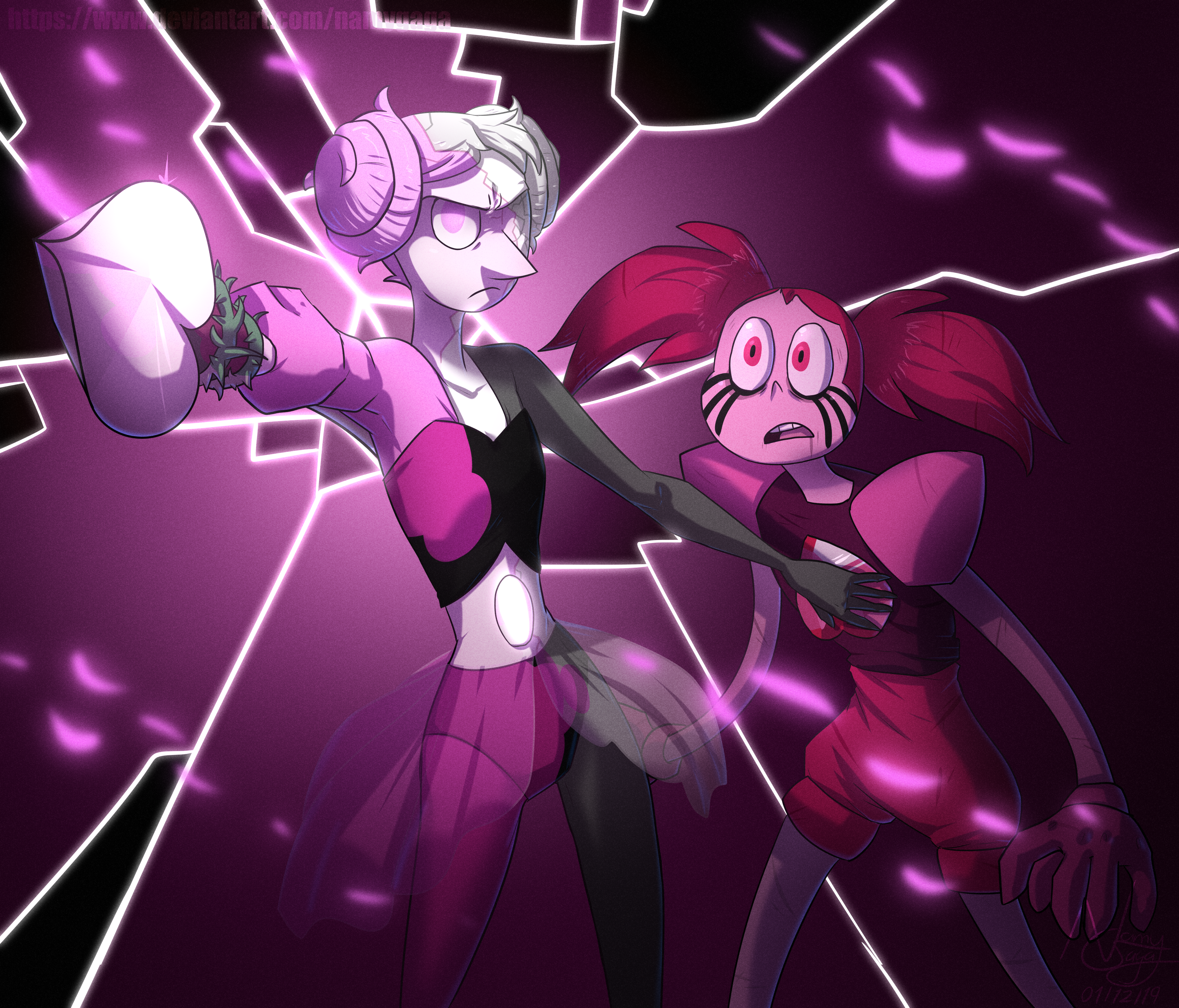 Half Pink Pearl Protects You.