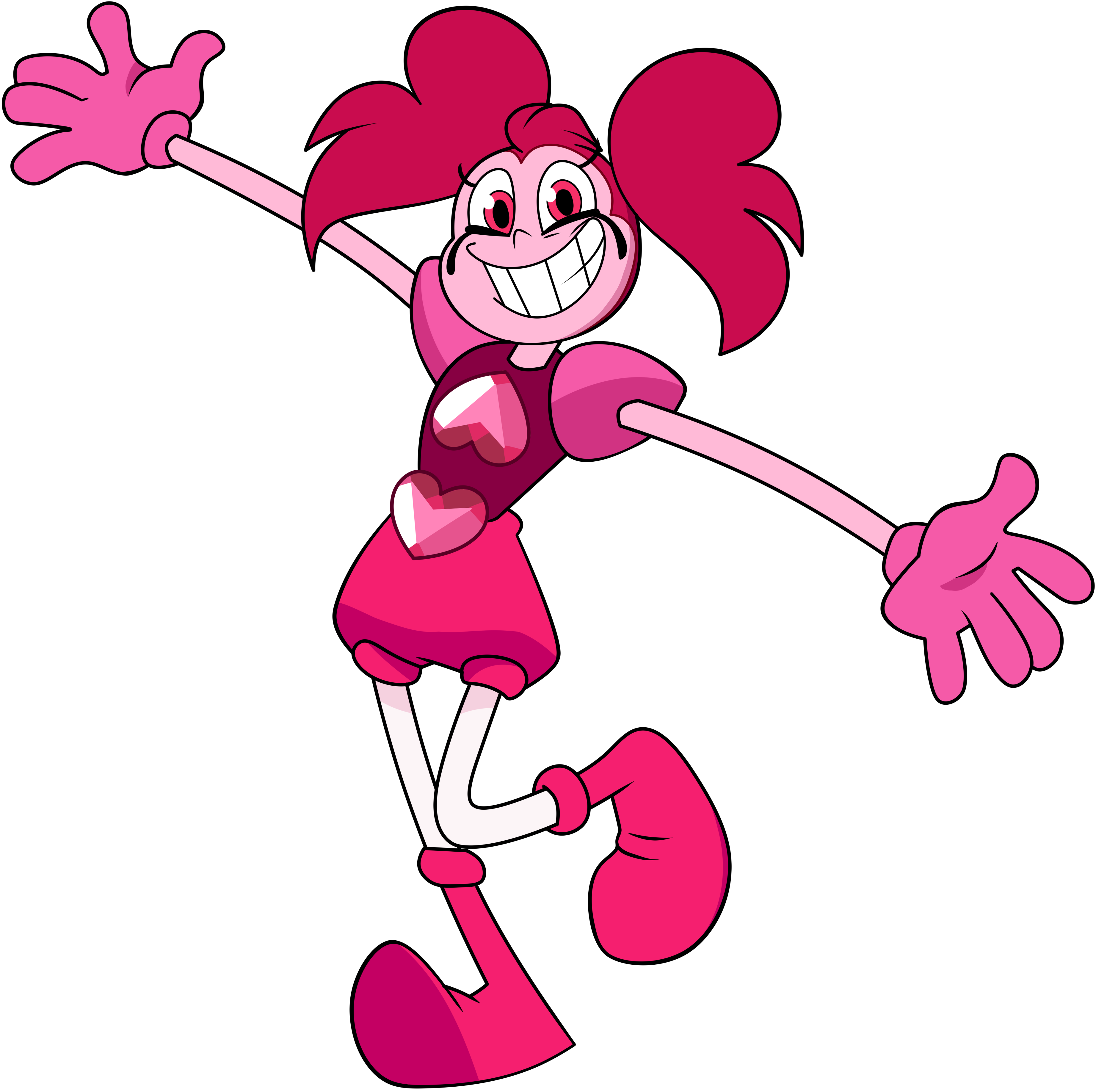 Spinel Rabbit SU AU - Mega Spinel S-IA (Spinel + Spinel-IA) by NamyG on DeviantArt