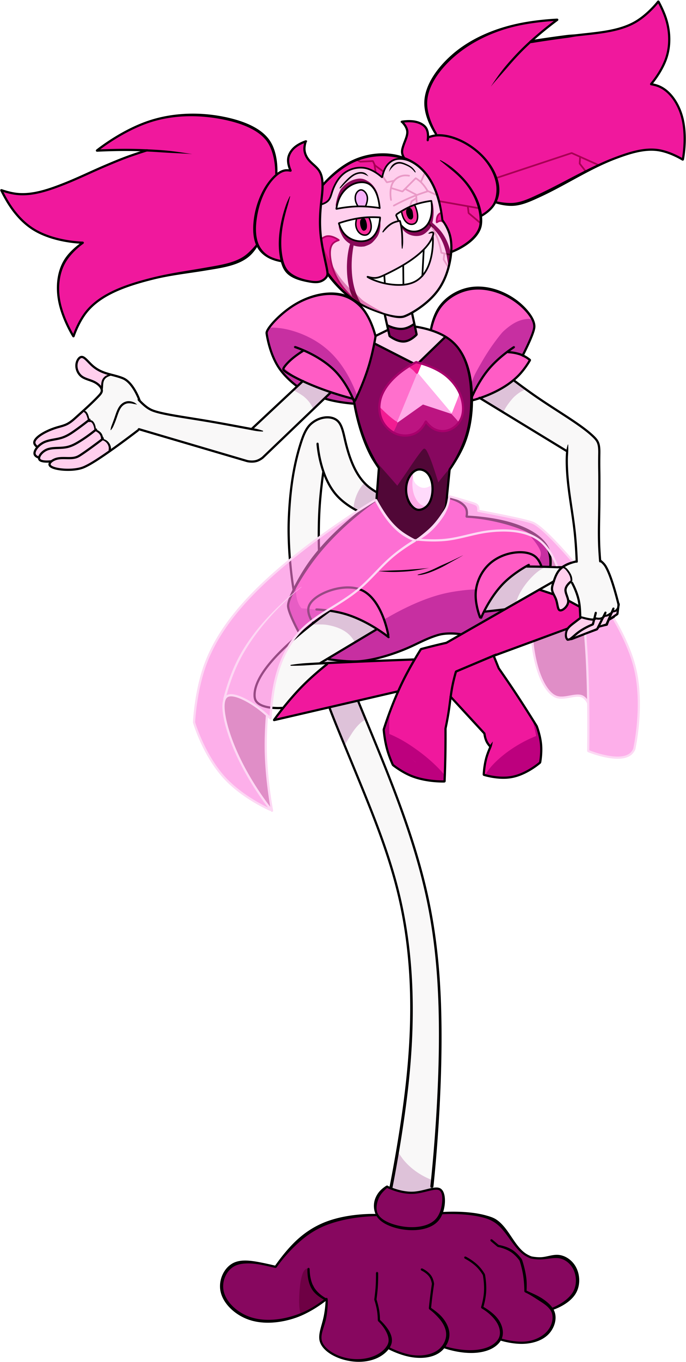 Su Au Kunzite Spinel Pink Pearl Fusion By Namygaga On Deviantart