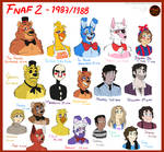 FNAFNG_FNAF 2 Characters by NamyGaga