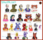 FNAFNG_Pizzeria Simulator Characters by NamyGaga