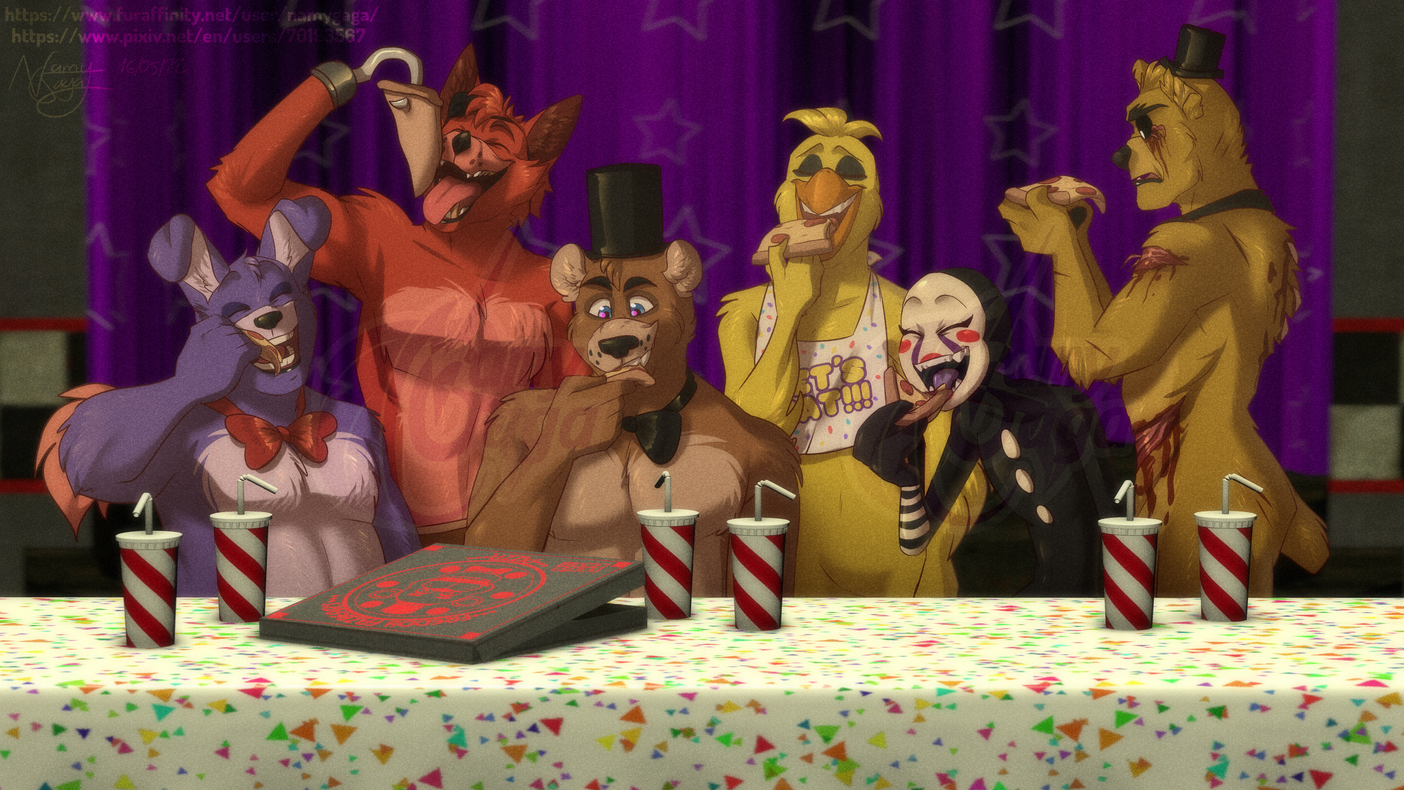 COMMISSION_Aftershow Pizza Party!