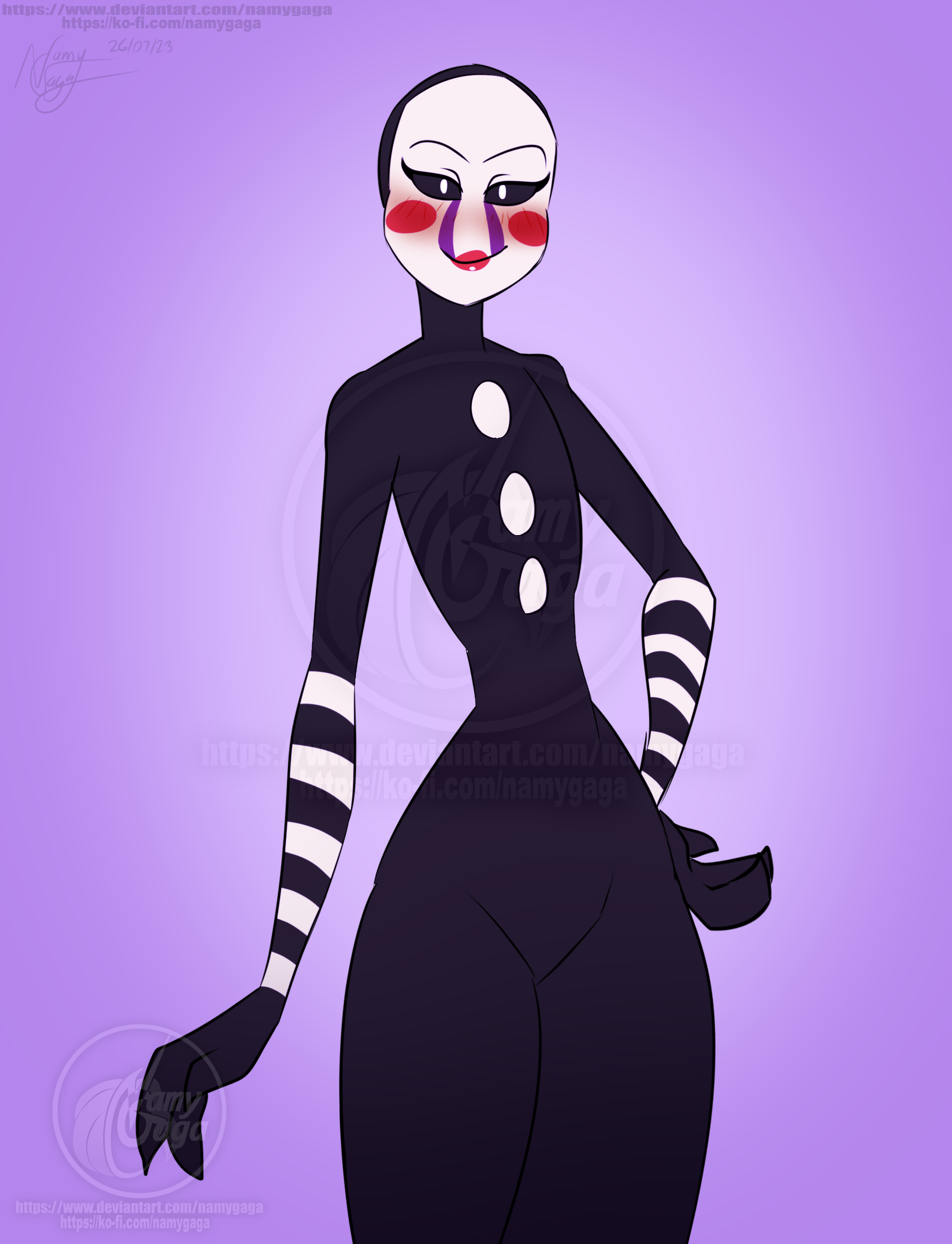 COMMISSION_Thicc Marionette by NamyGaga on DeviantArt