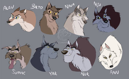 Balto 2 - Wolves Reference Sheet