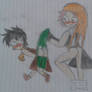 Request-Natsu and Romeo(Fairy Tail) wedgie