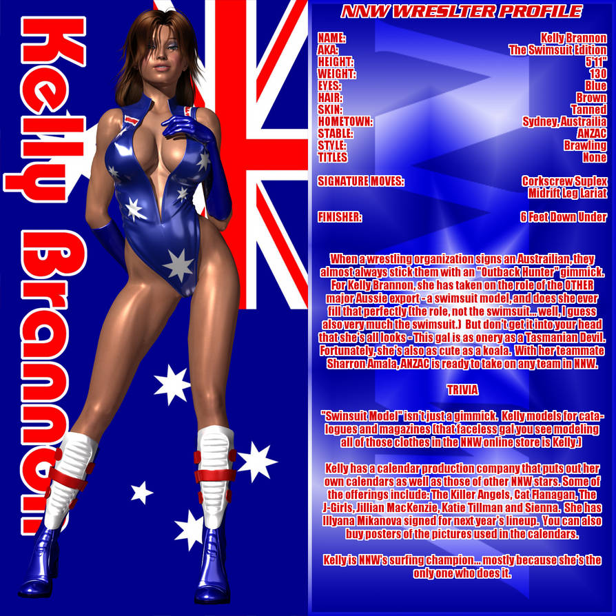 NNW Profiles 2.0 Kelly Brannon by SailmasterSeion on DeviantArt