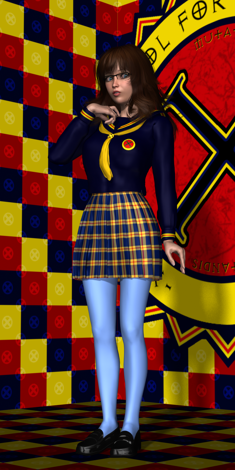 Xavier's School Uniforms - Kitty