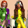 Waiting Room #4 - Fairchild, Rogue and Powergirl