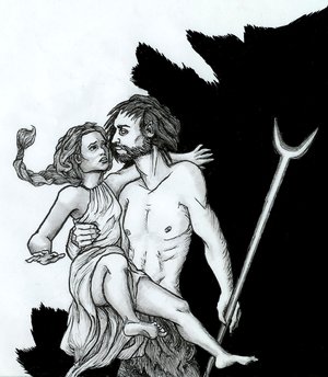 Hades abducts Persephone_by_si