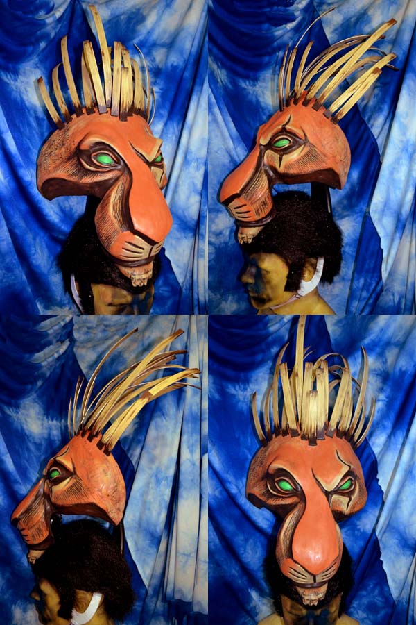 Scar Lion King Musical head