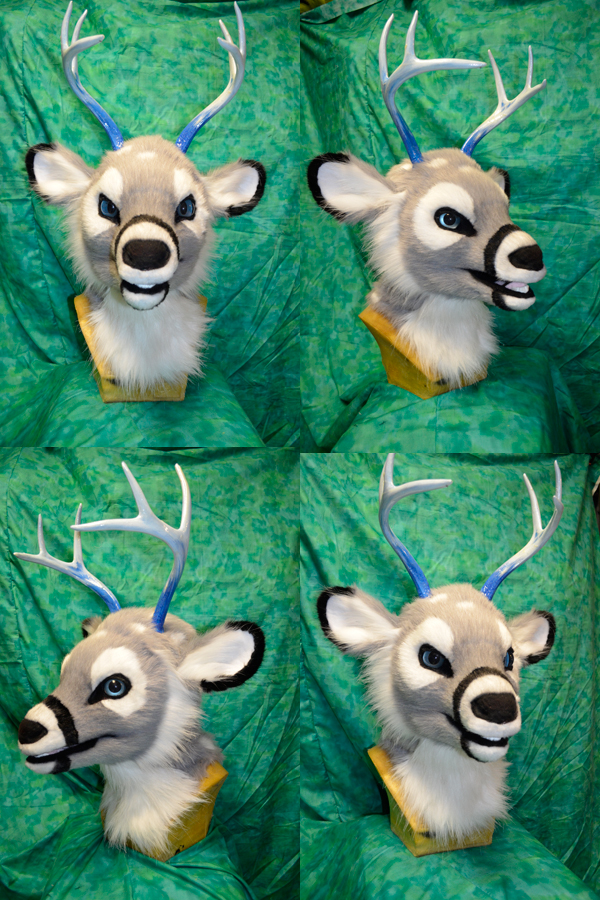 Lyudmylah the ice Deer- Head