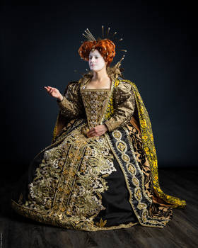 Queen Elizabeth I  Shakespeare in Love Black Dress