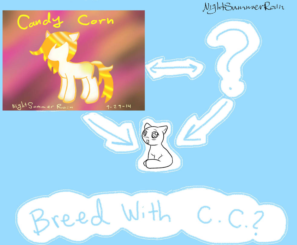 Breedable Candy Corn (Open!) by NightSummerRain