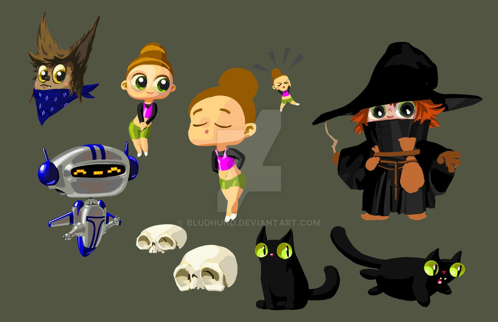 Chibi Samples by BludHund on DeviantArt